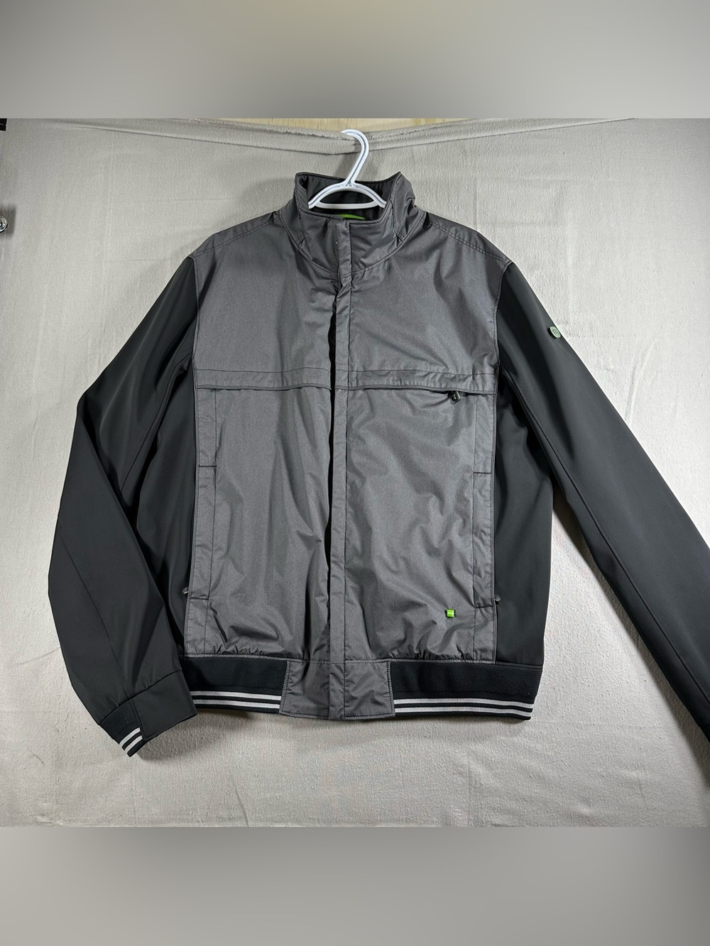Hugo Boss Green Jadon 13 Full Zip Softshell Jacket Men’s XL